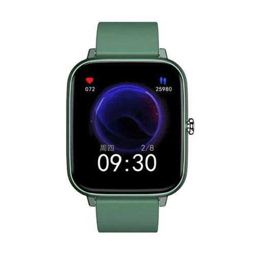 Bild von TPFNet SW05 mit Silikon Armband – Individuelle Smartwatch für Alltag und Sport