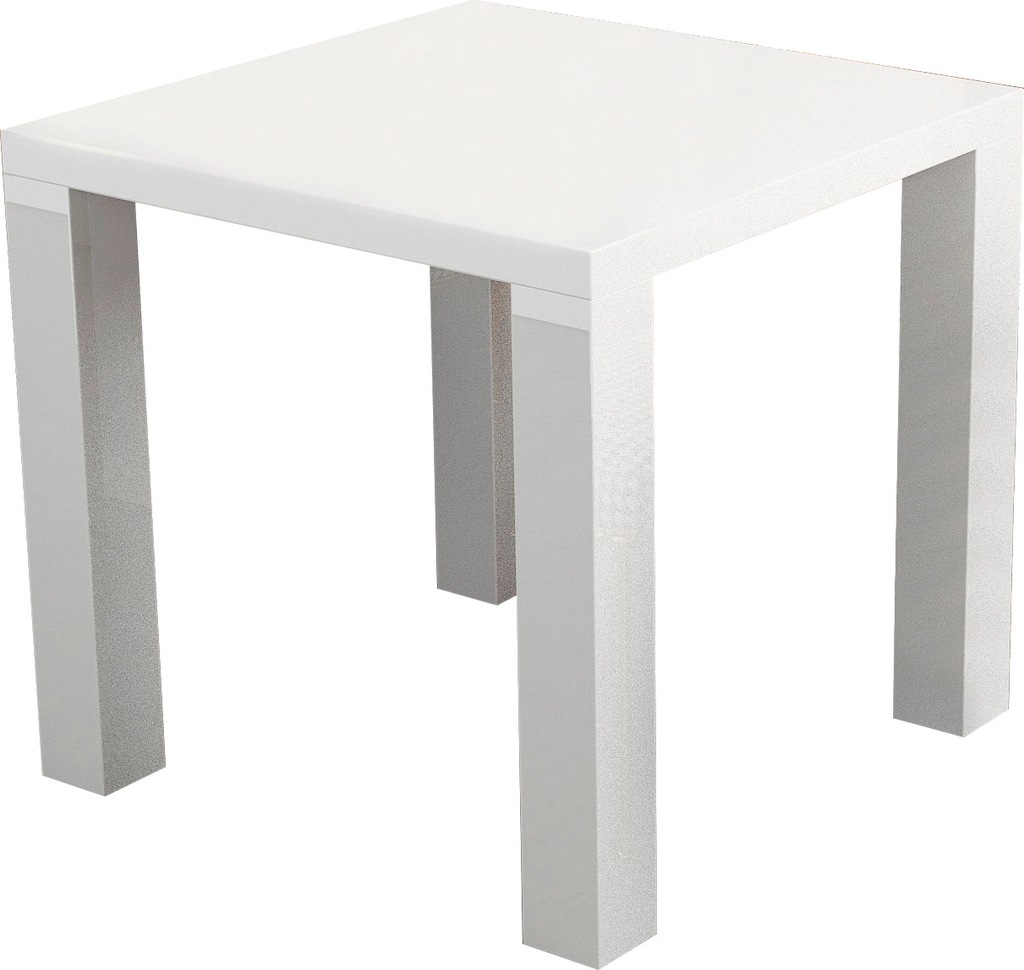 Bild von LaNatura Esstisch Esszimmertisch Tisch 80 x 80 cm MDF Weiß