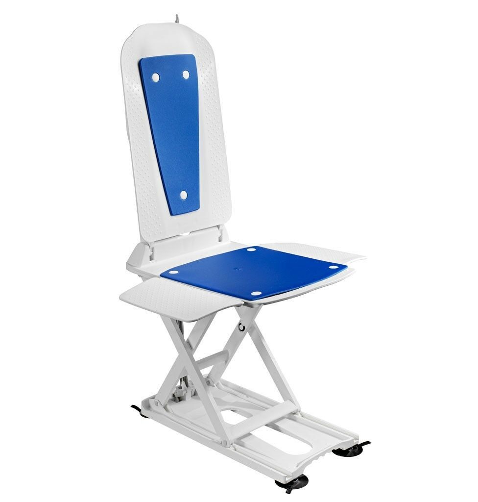Bild von Dietz Badewannenlifter KANJO Eco mit Bezugs-Set blau