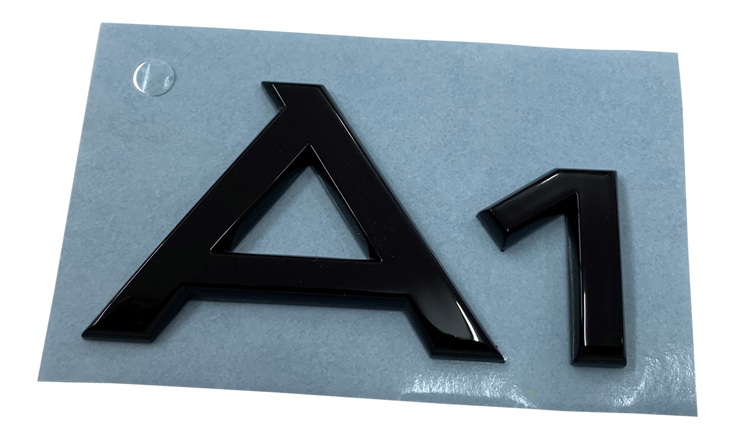 Bild von Original Audi A1 Black Edition Emblem Schriftzug Logo Schwarz A1 8X GB