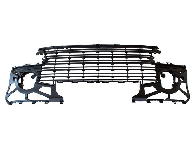 Bild von Kühlergrill Gitter Maske Löcher für Zierleisten für Peugeot 307 II ab 2005-2007