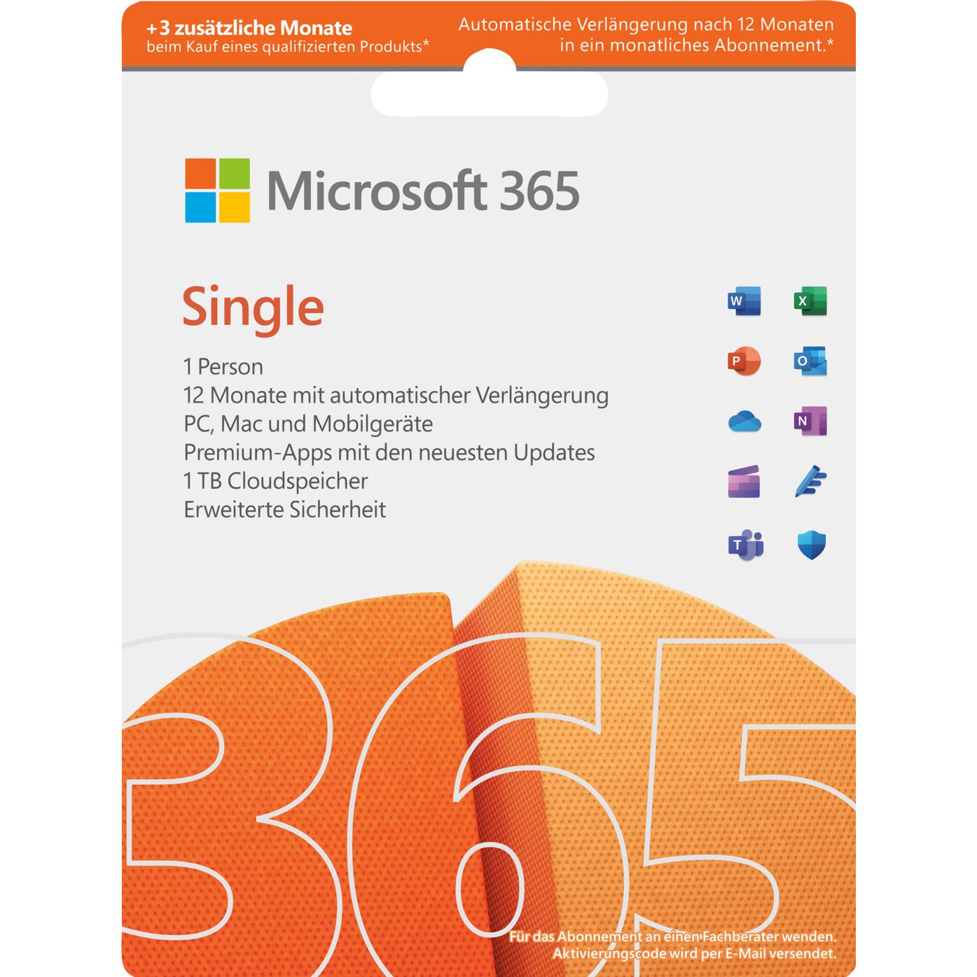 Bild von Microsoft 365 Single Extra Time für Android & iOS & Windows & Mac OS