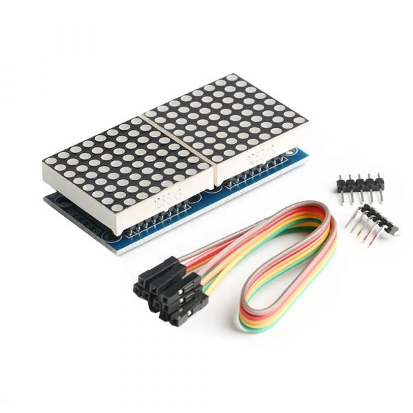 Bild von 1x2 Max7219 LED Matrix Modul Rot