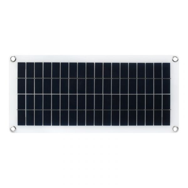 Bild von Waveshare Semi-flexibles Solarpanel, 18V 10W mit 5V USB-Ausgänge