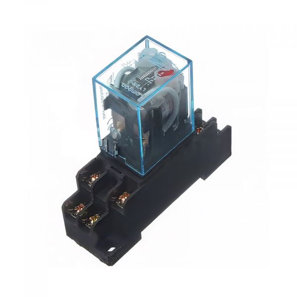 Bild von Leistungsrelais LY2NJ DC 12V 10A + Relaissockel
