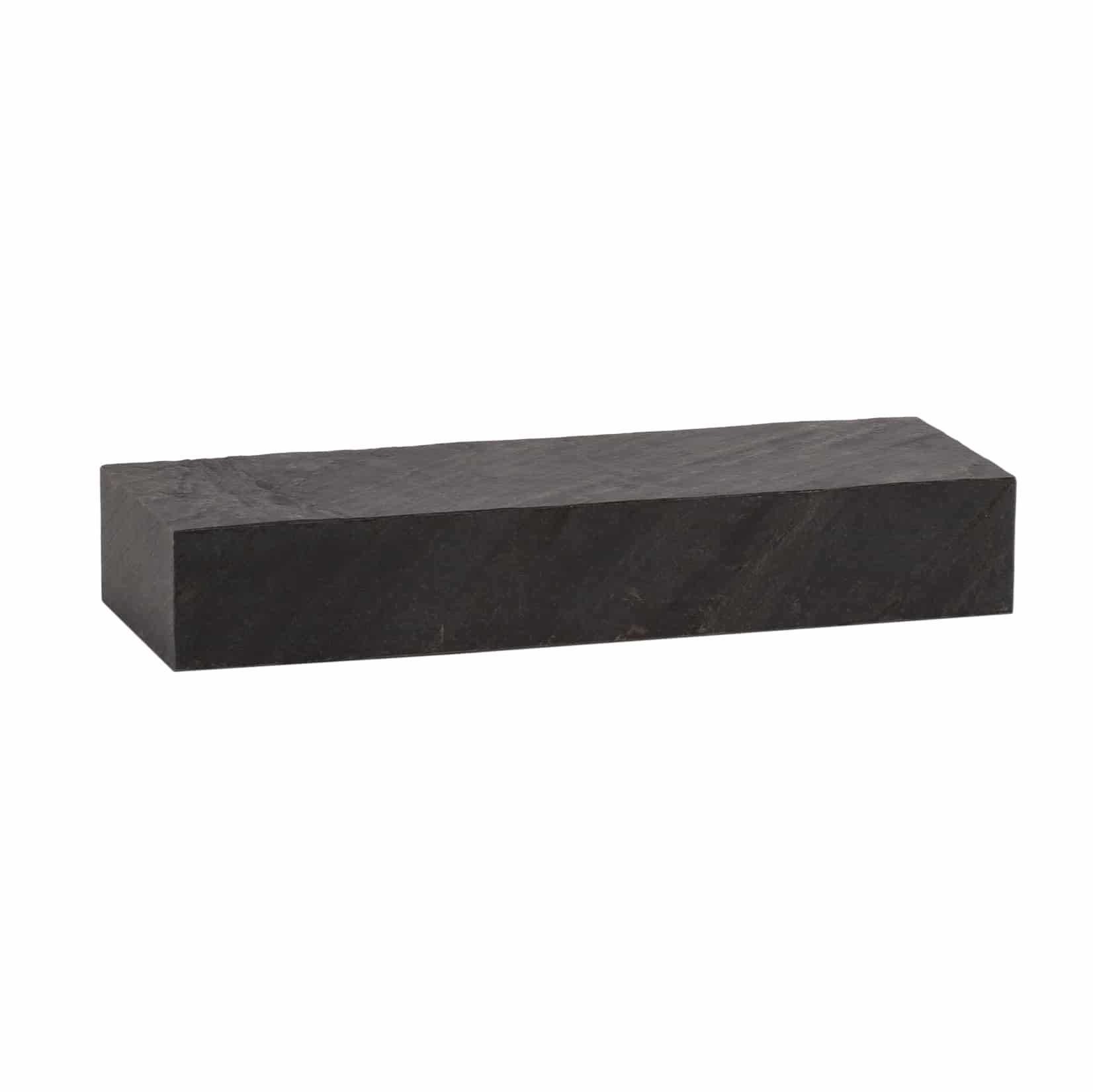 Bild von Wandregal 60x10x20 cm Mango Massivholz / Steinoptik Hängeregal Modern | Design Schweberegal Rechteckig | Regal Hängend Wohnzimmer Anthrazit