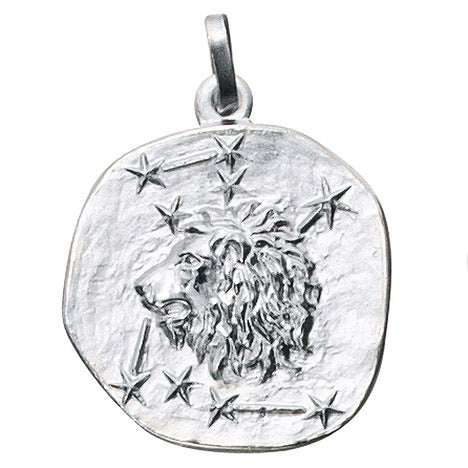 Bild von SIGO Anhänger Sternzeichen Löwe 925 Sterling Silber matt Sternzeichenanhänger