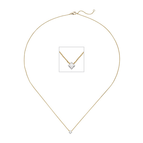 Bild von SIGO Collier aus 750 Gold mit Diamant-Brillant