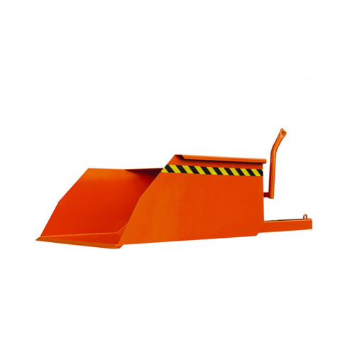 Bild von Eichinger® Schaufel mit geschlossenen Stapler-Einfahrtaschen - 3000 kg, 1250 Liter reinorange