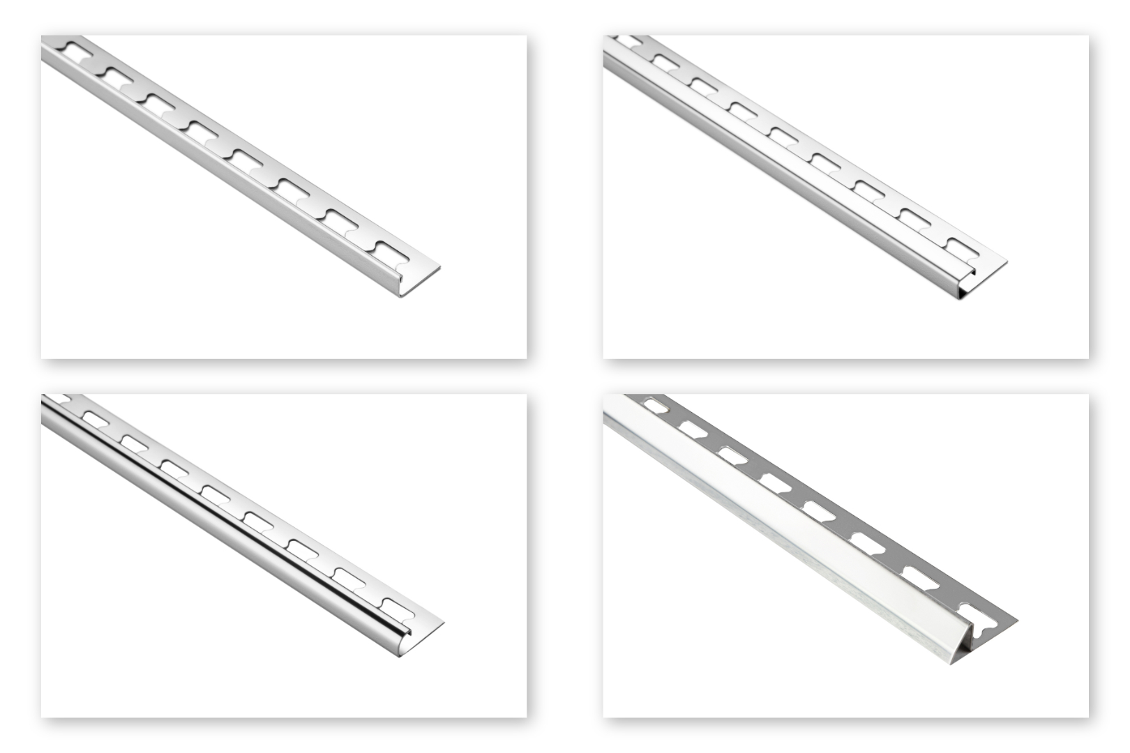 Bild von Fliesenschienen Edelstahl - silber glÃ¤nzend groÃe Auswahl 2 Meter