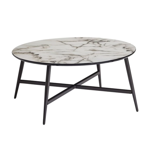 Bild von Eleganter Couchtisch in Marmor-Optik von möbelando