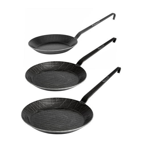 Bild von Petromax 3-teilig aus Schmiedeeisen (sp20/sp24/sp28) - Perfekt für Grill- und Kochliebhaber