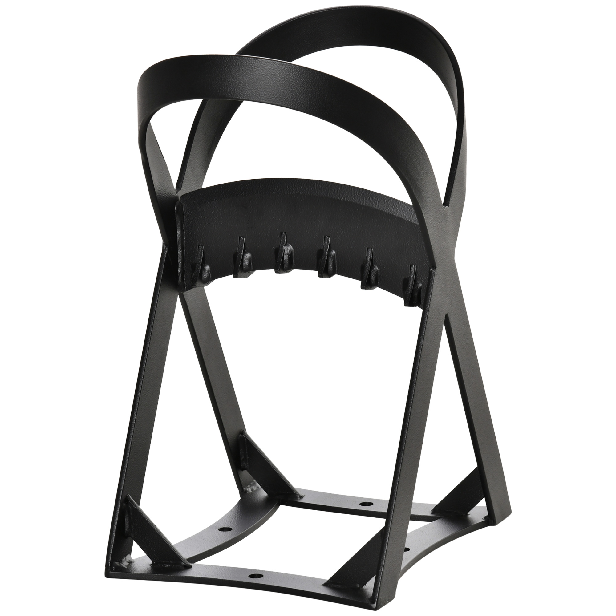 Bild von Outsunny Holzspalter aus Karbonstahl leicht zu bedienen für Campen Outdoor, (Brennholzspalter, 1-St., Brennholzspaltwerkzeug), Schwarz 24,4 x 20,8 x 37,4 cm