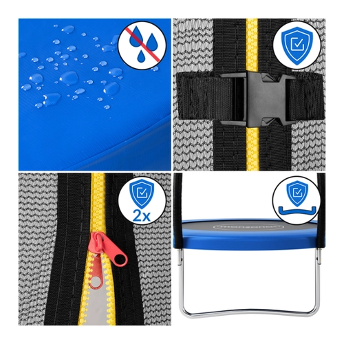 Bild von Monzana® Trampolin Ø 244 cm TÜV Rheinland GS Zertifiziert Komplettset