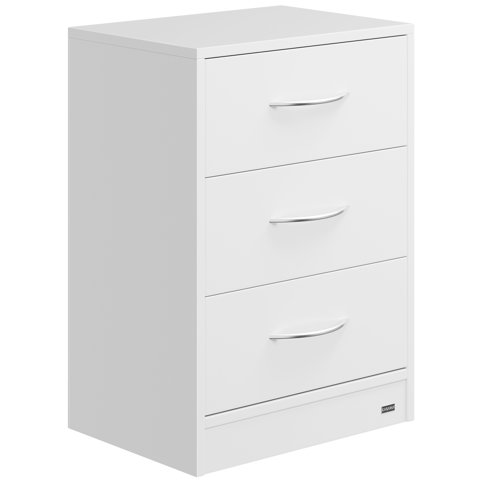 Bild von Casaria Nachttisch Eloise (1-St), mit 3 Schubladen Kabelführung Wandbefestigung Boxspringbett