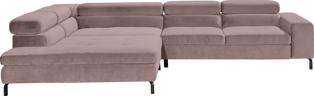 Bild von GALLERY M branded by Musterring Ecksofa "Felicia Due L-Form", Wahlweise mit Sitzvorzug, inkl. Kopfteilverstellung, Sitzhöhe 40 cm
