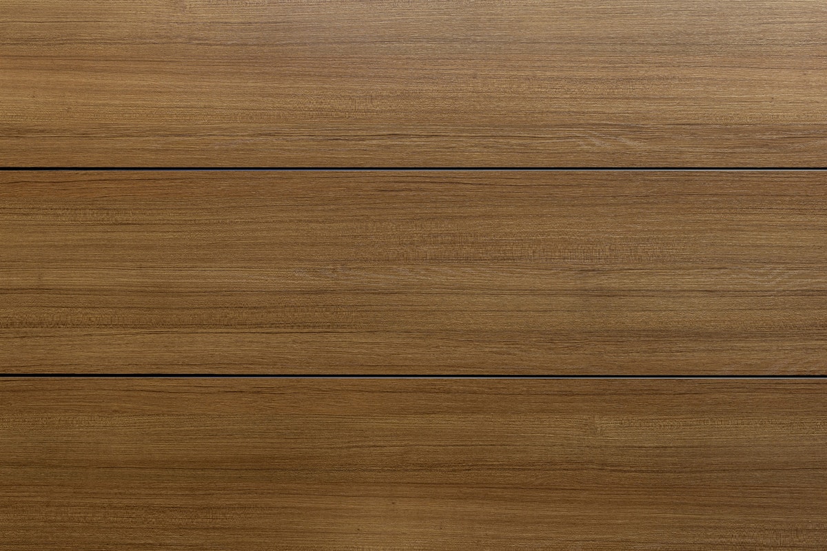 Bild von Kettler HPL Tischplatte 220 x 95 cm, Teak-Optik mit Fräsung - Sonderaktion