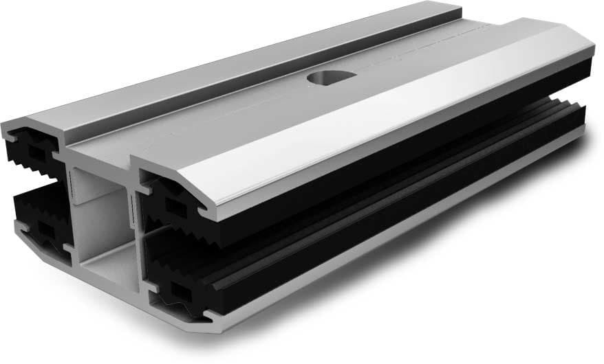 Bild von K2 Systems, Zubehör Solarenergie, Laminatendklemme 6.8 CLICK ohne Schraube