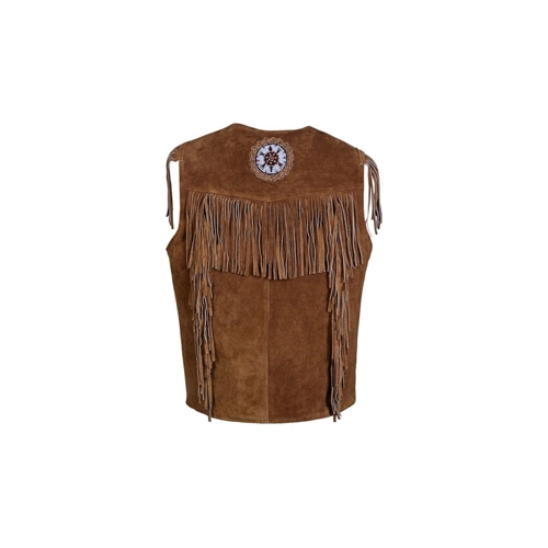 Bild von German Wear Western Lederweste – Der ideale Begleiter für Reiter und Karneval