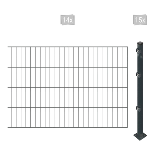 Bild von Arvotec Einstabmattenzaun ESSENTIAL 80 – Robust und flexibel für Ihre Gartenbedürfnisse
