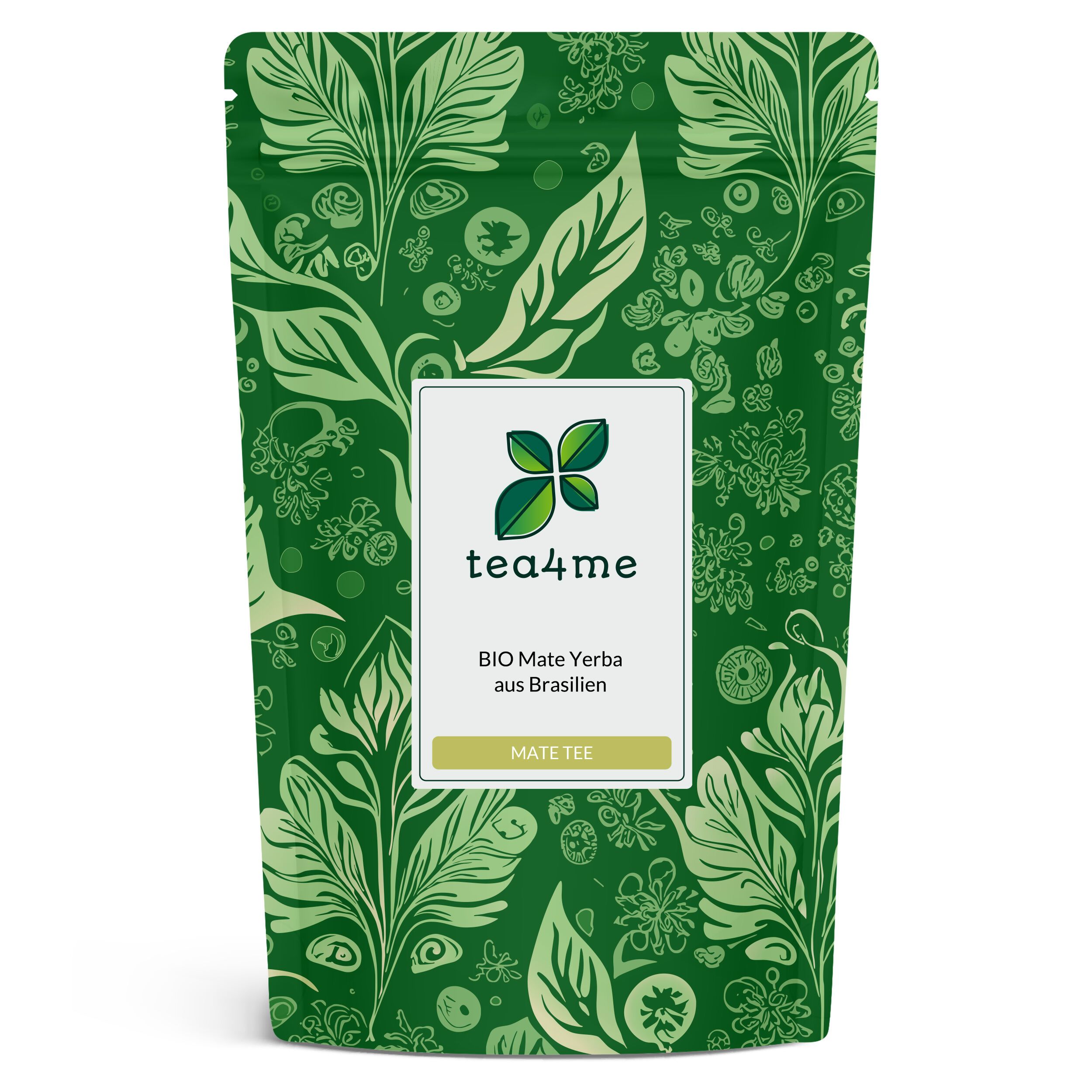 Bild von tea4me BIO Mate Yerba grüner Matetee aus Brasilien