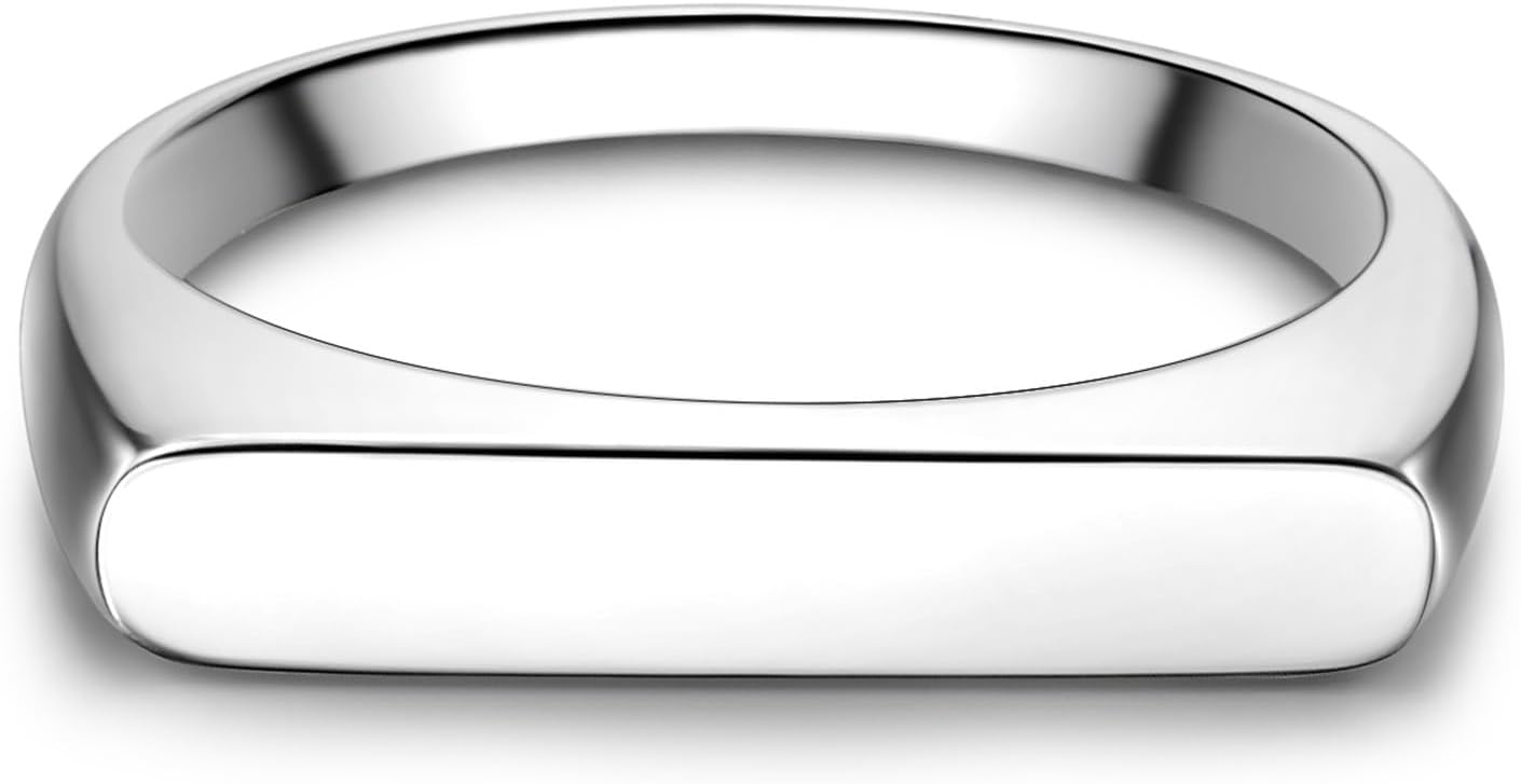 Bild von GLANZSTÜCKE MÜNCHEN Damen Siegel-Ring aus 925/- Sterling Silber - Damenring Silberring