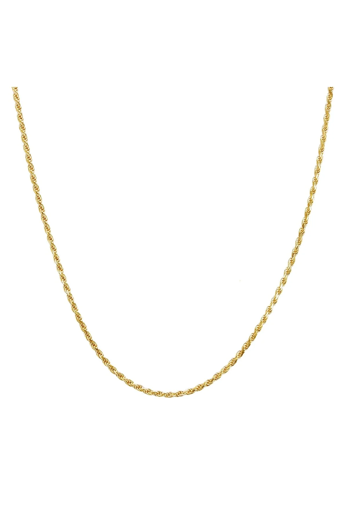 Bild von Glanzstücke München Silberhalskette Kette Sterling Silber Gelbgold für Damen - 45 cm