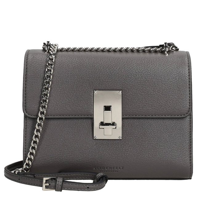 Bild von Seidenfelt Manufaktur Umhängetasche Linsell Crossbody - Schultertasche 20 cm (black) (1-tlg)
