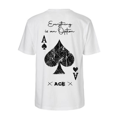 Bild von Stylisches RMK T-Shirt für Herren mit Poker Ass Motiv