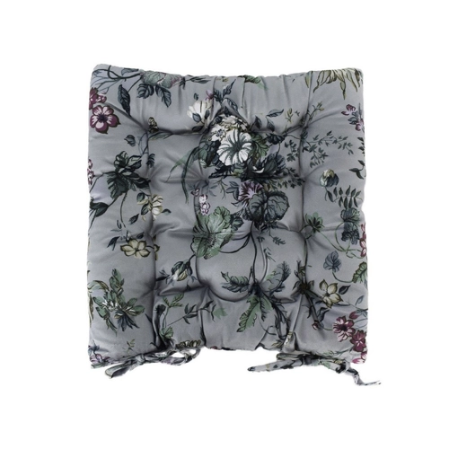 Bild von Marabellas Shop Sitzkissen Kissen-Set mit Samt-Optik und Blumenmuster