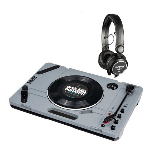 Bild von Reloop® Plattenspieler (SPiN + HP 1 DJ - Plattenspieler USB-Set)