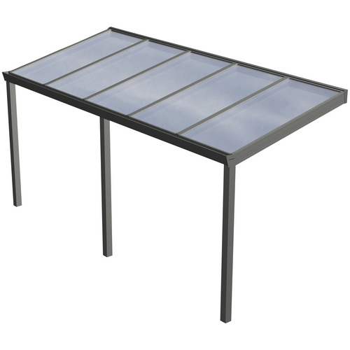 Bild von GARDENDREAMS Terrassenüberdachung »Legend«, BxT: 500 x 200 cm, grau / RAL9007