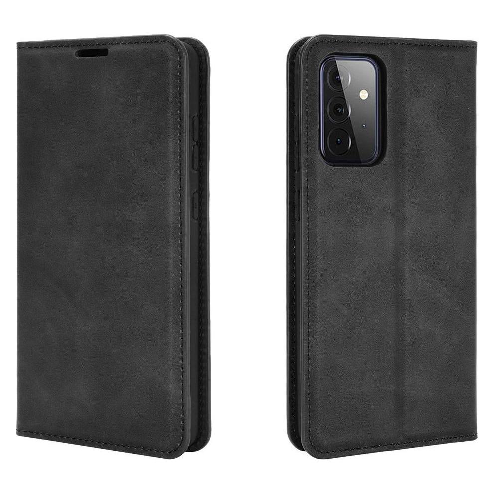 Bild von König Design Hülle Handy Schutz für Samsung Galaxy A72 5G Case Cover Tasche Etuis Schwarz Neu (Samsung Galaxy A72 5G), Smartphone Hülle, Schwarz