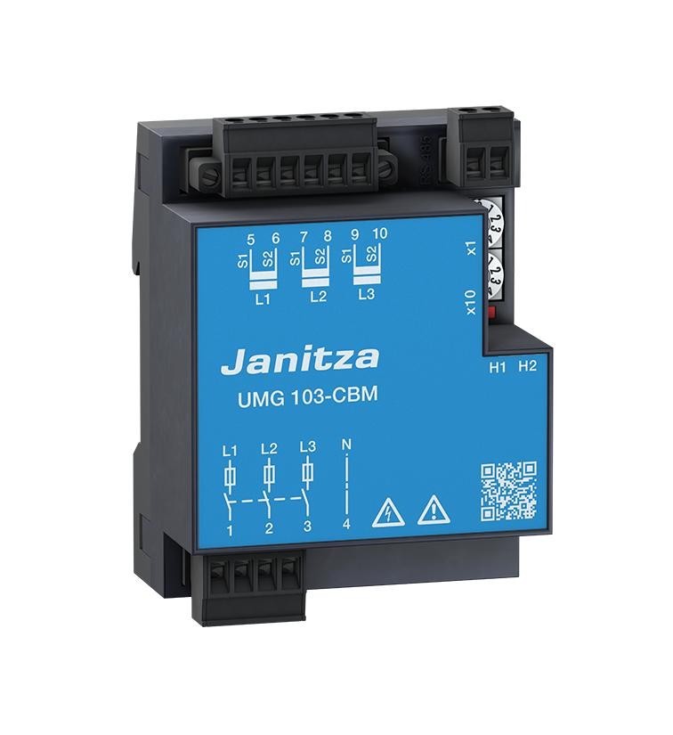 Bild von Janitza Universalmessgerät UMG 103-CBM f.Hutschiene 5228001 1 (5228001)