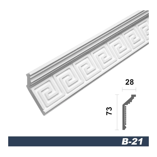 Bild von Marbet Design Stuckleiste B-47: Der perfekte Wandabschluss