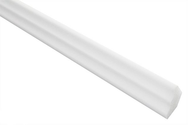 Bild von marbet design Stuckleiste E-2, Musterstück (20cm), XPS Styropor weiß - Deckenleisten Zierleisten Eckleisten Dekorbau E-Leisten - (Musterstück E-2)