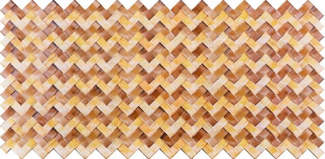 Bild von Regul Wanddekoobjekt 56137 (Dekorplatten aus PVC - Dekorative Wandpaneele mit 3D Look als Wandverkleidung - Holz Optik (3 Paneele) wasserabweisend Feuchtraum Imitat)