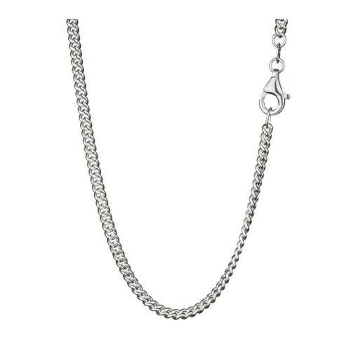 Bild von NKlaus 42cm Panzerkette 925 Silber – Elegante Halskette für Damen