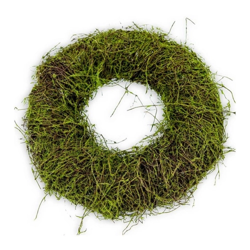 Bild von matches21 HOME & HOBBY Dekokranz mit Moos & Rebenholz – Ø 20 cm