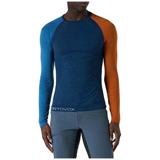 Bild von Ortovox 120 Comp Light Longsleeve M Herren Funktionsunterhemd (Dunkelblau L ) Laufbekleidung