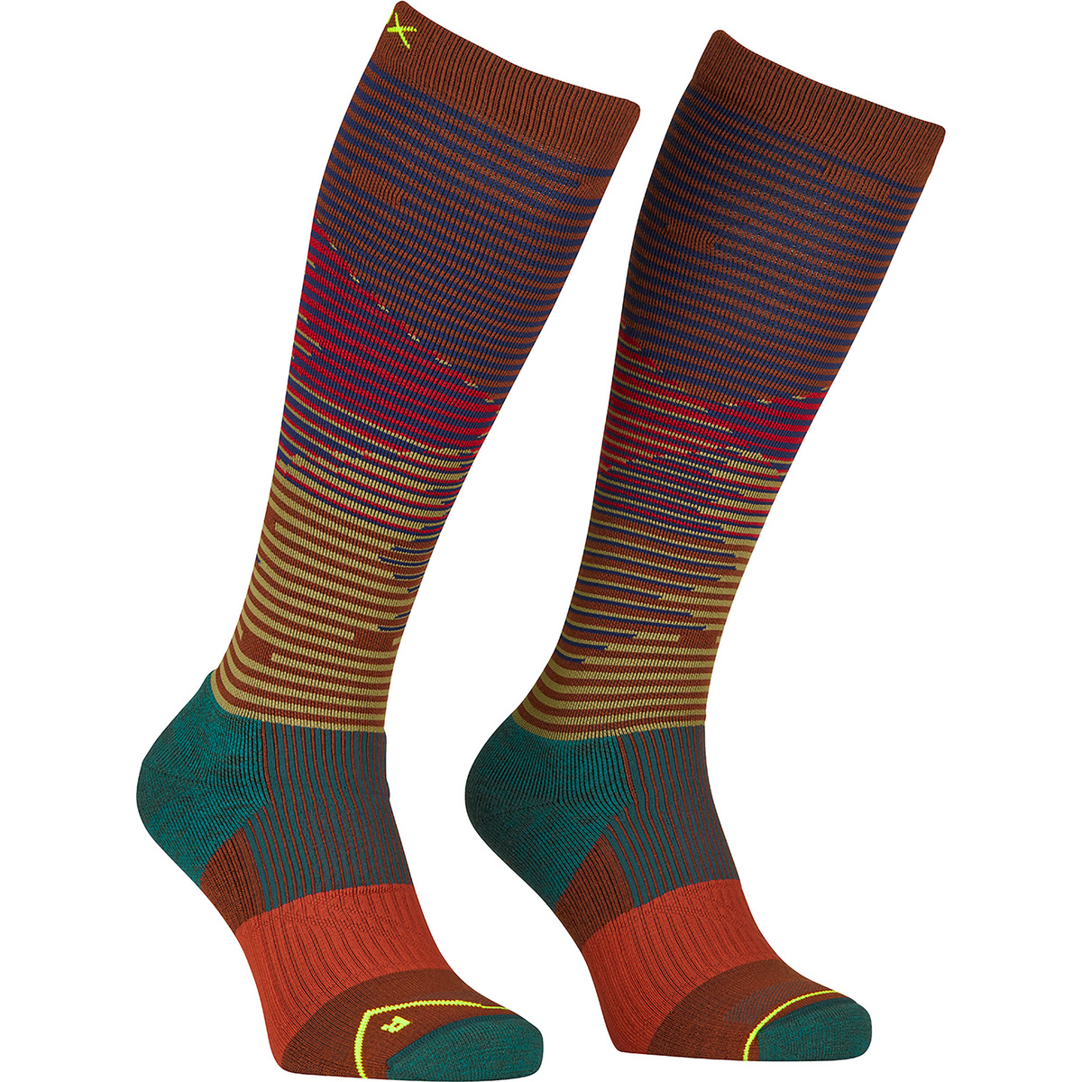 Bild von Ortovox - All Mountain Long Socks - Merinosocken Gr 42-44 braun