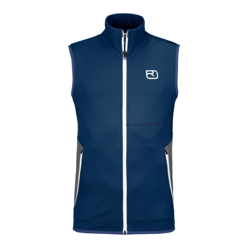 Bild von Ortovox Fleece Vest - Merinoweste für Herren in Blau (Gr. XXL)