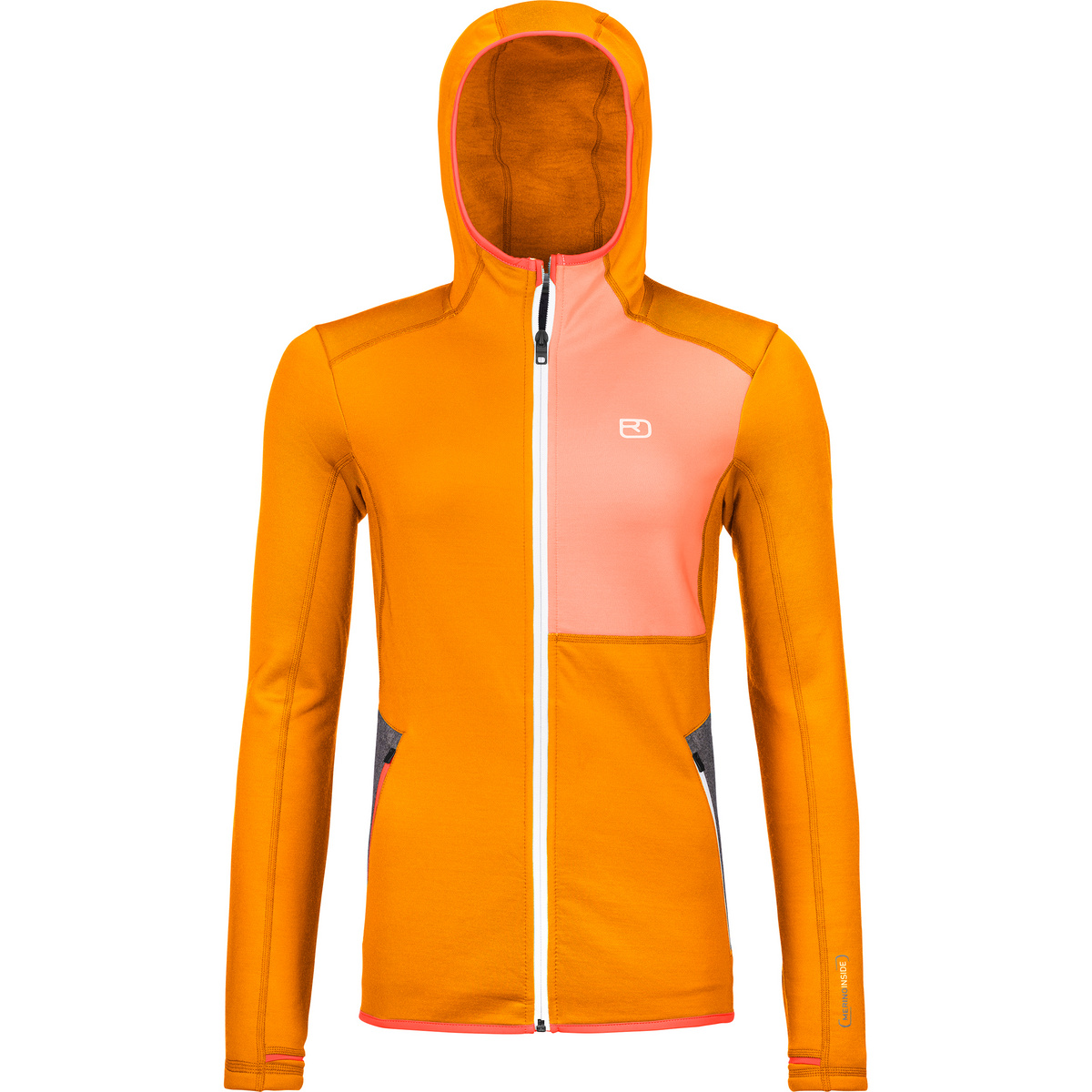 Bild von Ortovox - Women's Fleece Hoody - Fleecejacke Gr L orange