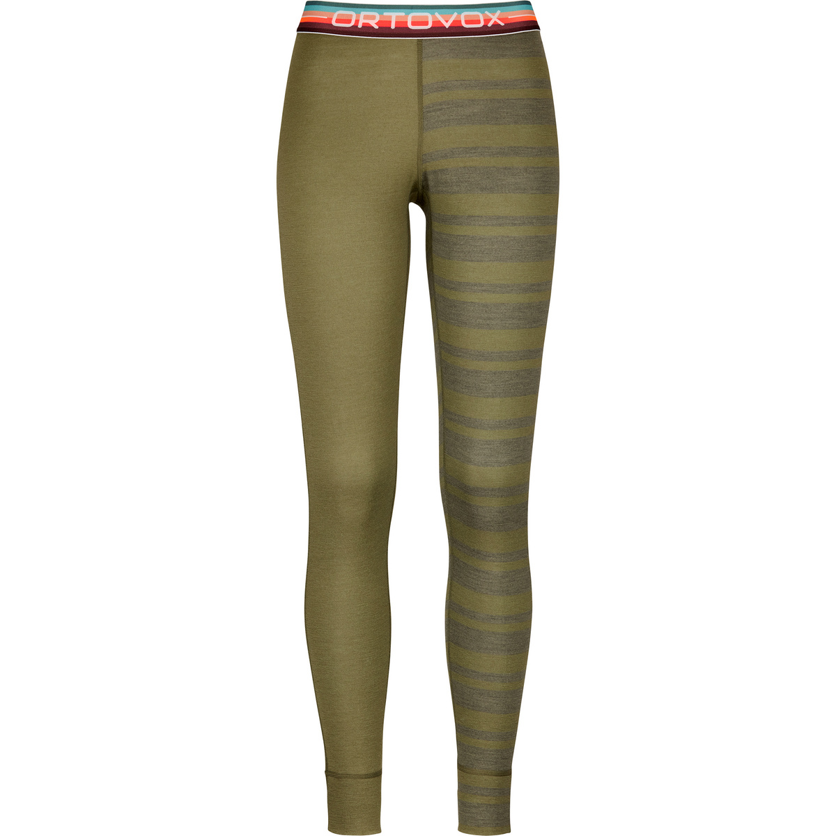 Bild von Ortovox - Women's 185 Rock'N'Wool Long Pants - Merinounterwäsche Gr M oliv