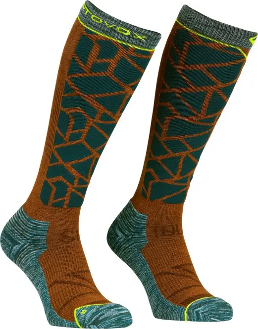 Bild von Ortovox - Ski Tour Comp Long Socks - Skisocken Gr 42-44 braun