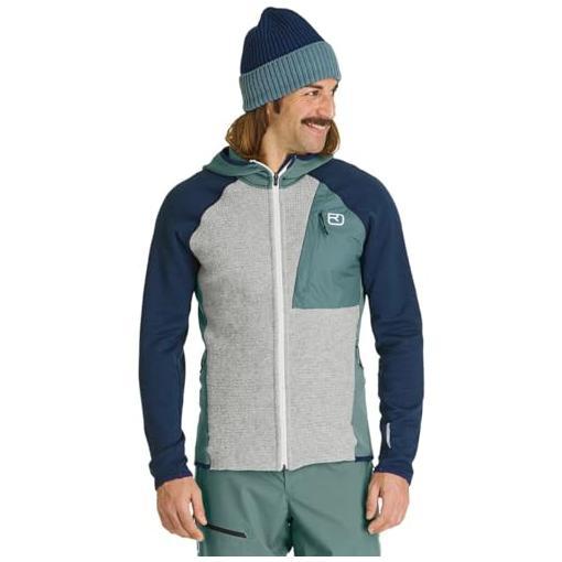 Bild von ORTOVOX FLEECE GP CLASSIC KNIT Hoodie 2024 arctic grey - S