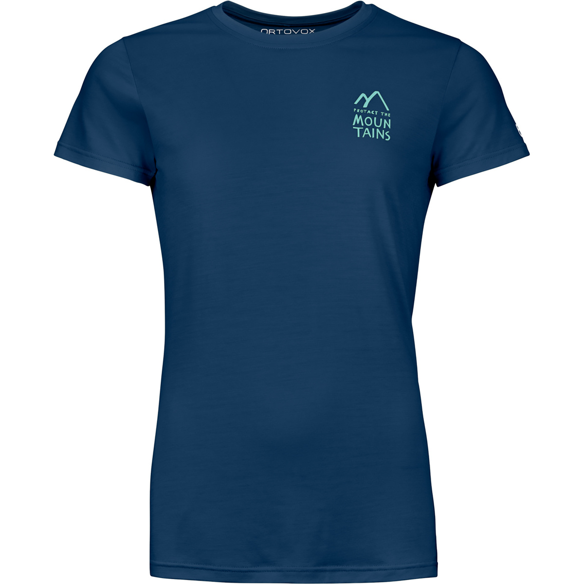 Bild von Ortovox - Women's 120 Cool Tec Mountain Duo T-Shirt - Merinoshirt Gr S blau