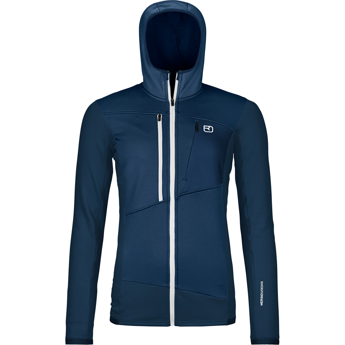Bild von Ortovox - Women's Fleece Grid Hoody - Fleecejacke Gr L blau
