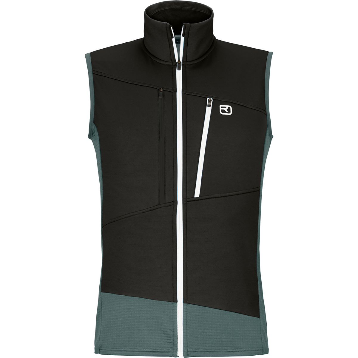 Bild von ORTOVOX FLEECE GRID VEST M - Leichte, technische Fleece-Weste für Alpintouren - GRAU - HERREN - M