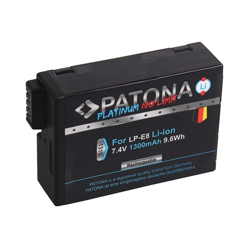 Bild von Patona 2x Platinum Akku für Canon EOS Kameras
